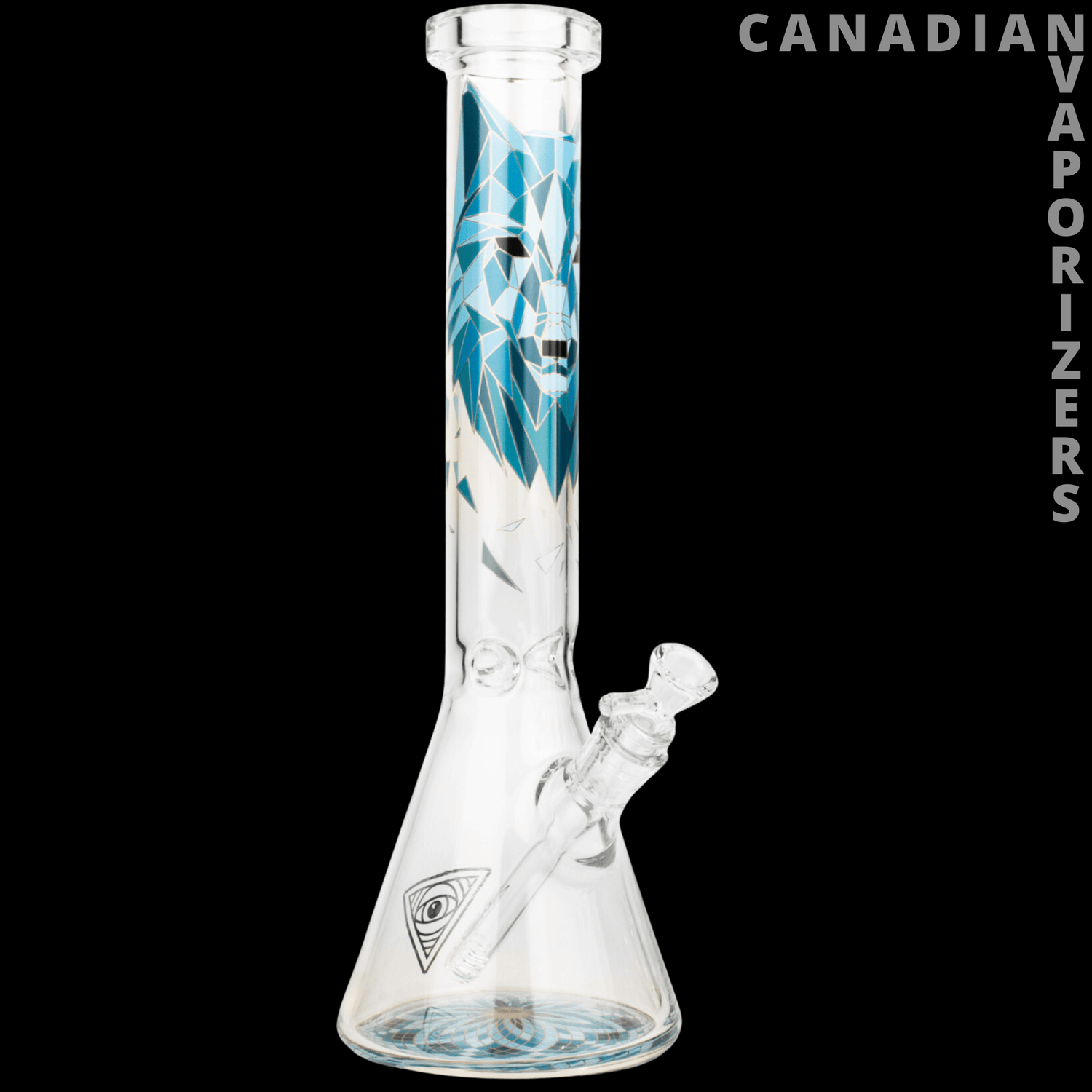 Red Eye Glass 15" Wolf Beaker Tube - Canadian Vaporizers