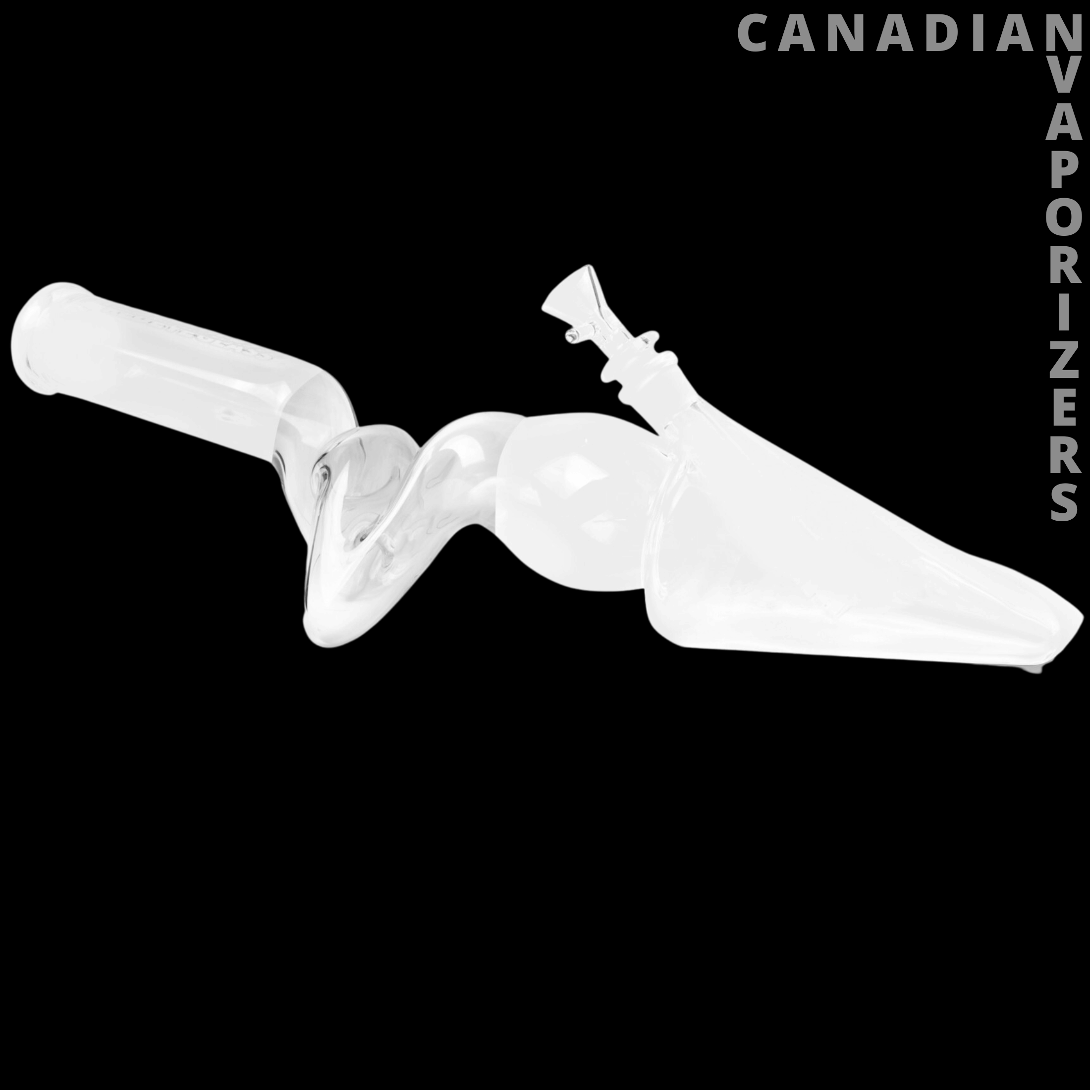 Red Eye Glass 17" Long Lay Down Bazooka Tube - Canadian Vaporizers