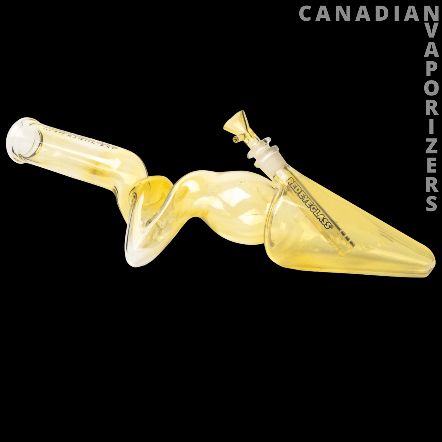 Red Eye Glass 17" Long Lay Down Bazooka Tube - Canadian Vaporizers