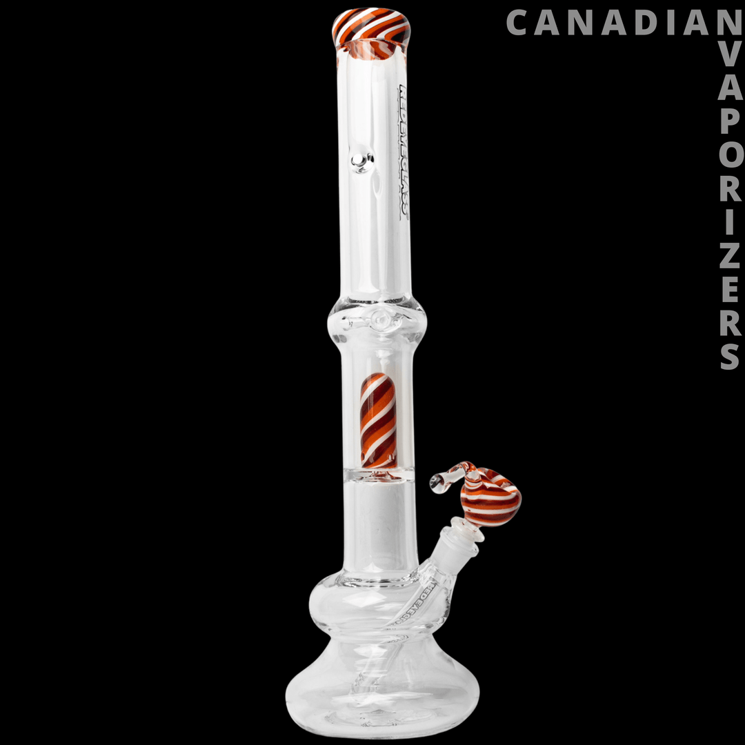 Red Eye Glass | 20" 7mm Thick Carrera Perc Tube - Canadian Vaporizers