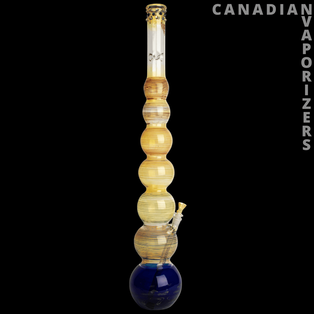 Red Eye Glass 32" Bubblicious Bubble Base Water Pipe (Limited Edition) - Canadian Vaporizers