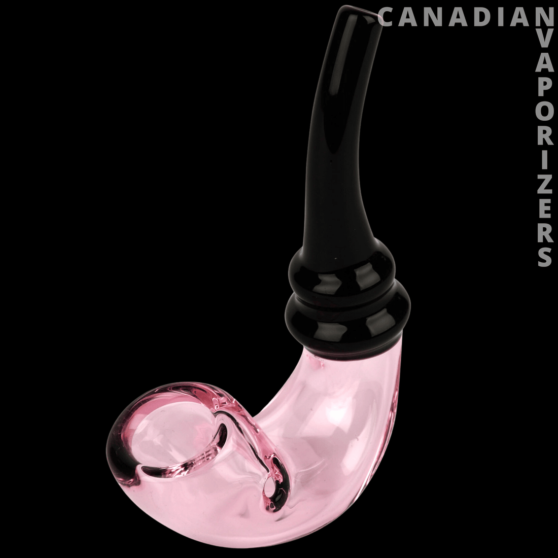 Red Eye Glass 3.5&quot; Mod Sherlock Hand Pipe - Canadian Vaporizers