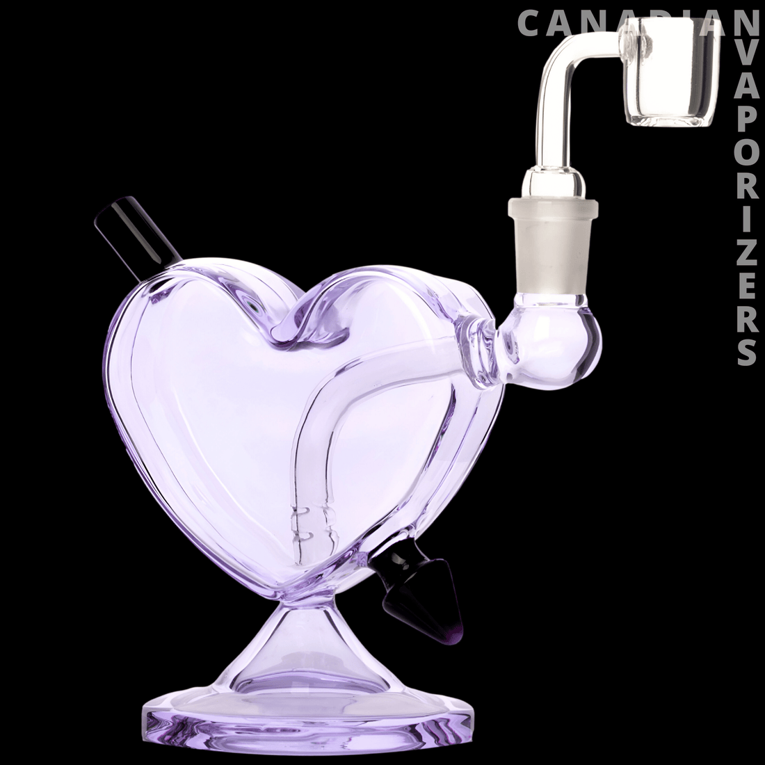 Red Eye Glass 4" Cupid Concentrate Rig - Canadian Vaporizers