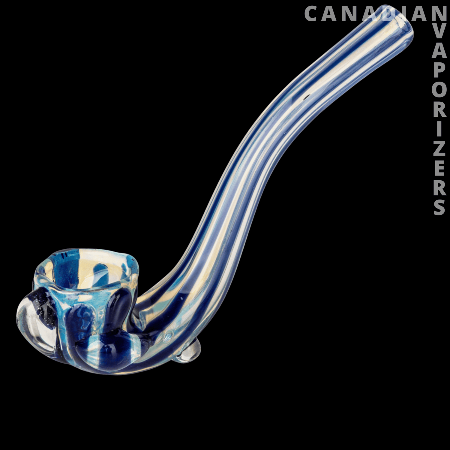 Red Eye Glass 4&quot; Sherlock Claw Hash Pipe - Canadian Vaporizers