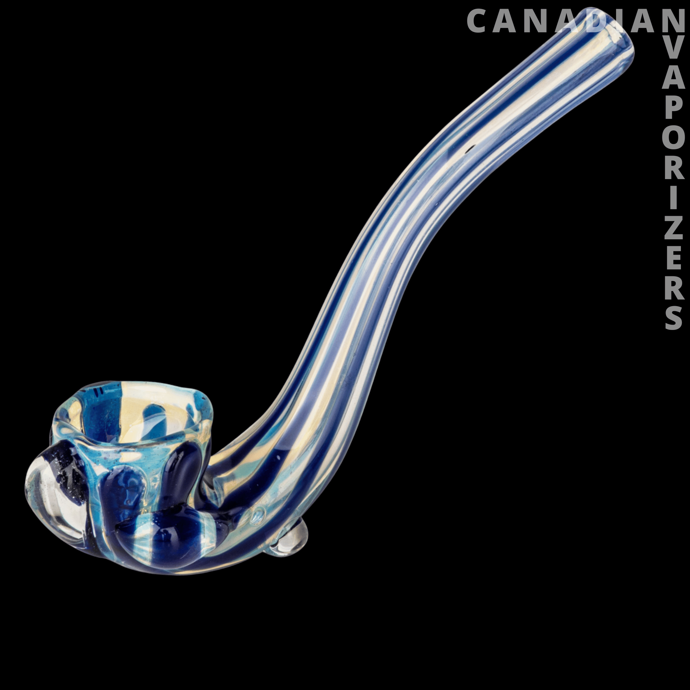 Red Eye Glass 4&quot; Sherlock Claw Hash Pipe - Canadian Vaporizers