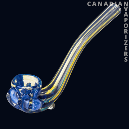 Red Eye Glass 4&quot; Sherlock Claw Hash Pipe - Canadian Vaporizers