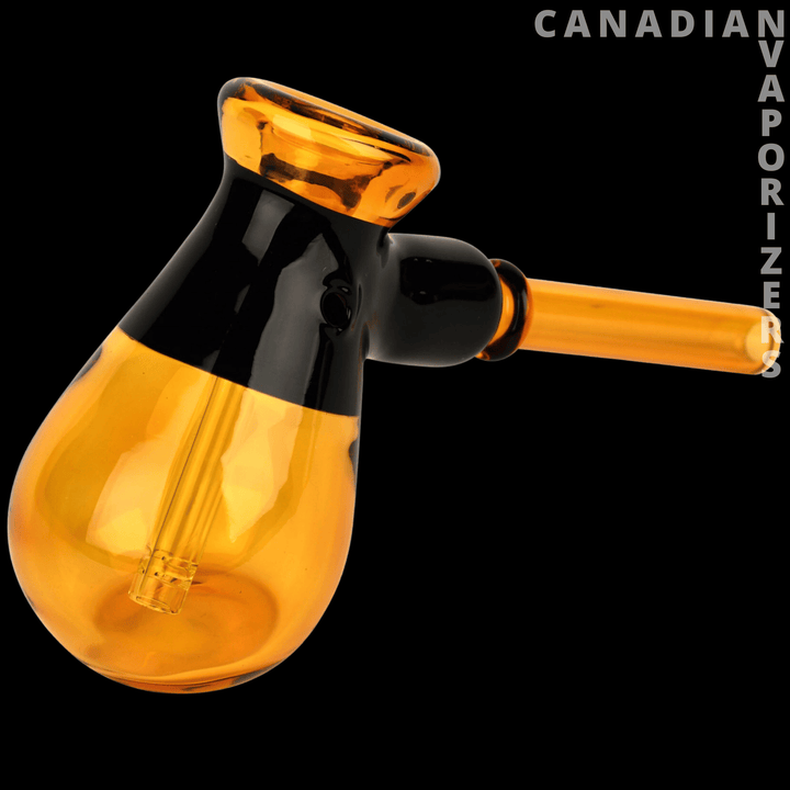 Red Eye Glass 4.5" Colour Blocked Hammer Bubbler - Canadian Vaporizers