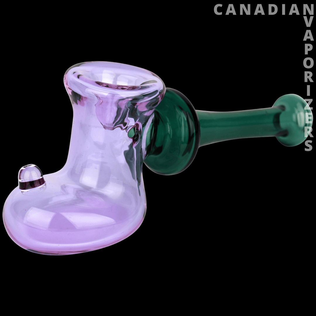 Red Eye Glass 6.5" Boot Hammer Hand Pipe - Canadian Vaporizers