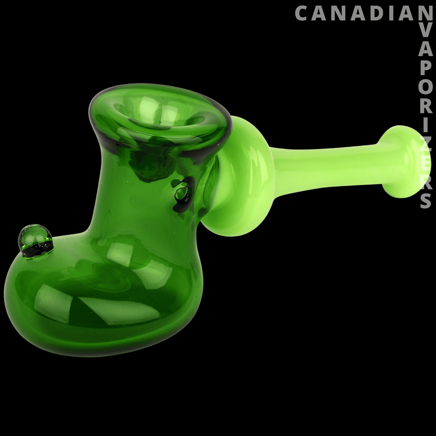 Red Eye Glass 6.5&quot; Boot Hammer Hand Pipe - Canadian Vaporizers