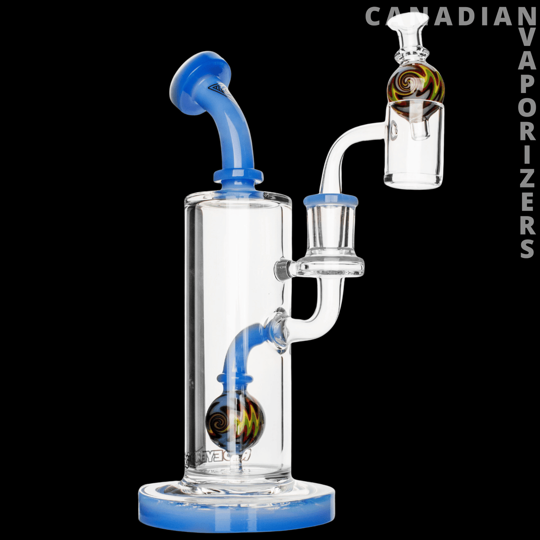 Red Eye Glass 8" Pulse Concentrate Rig Set - Canadian Vaporizers