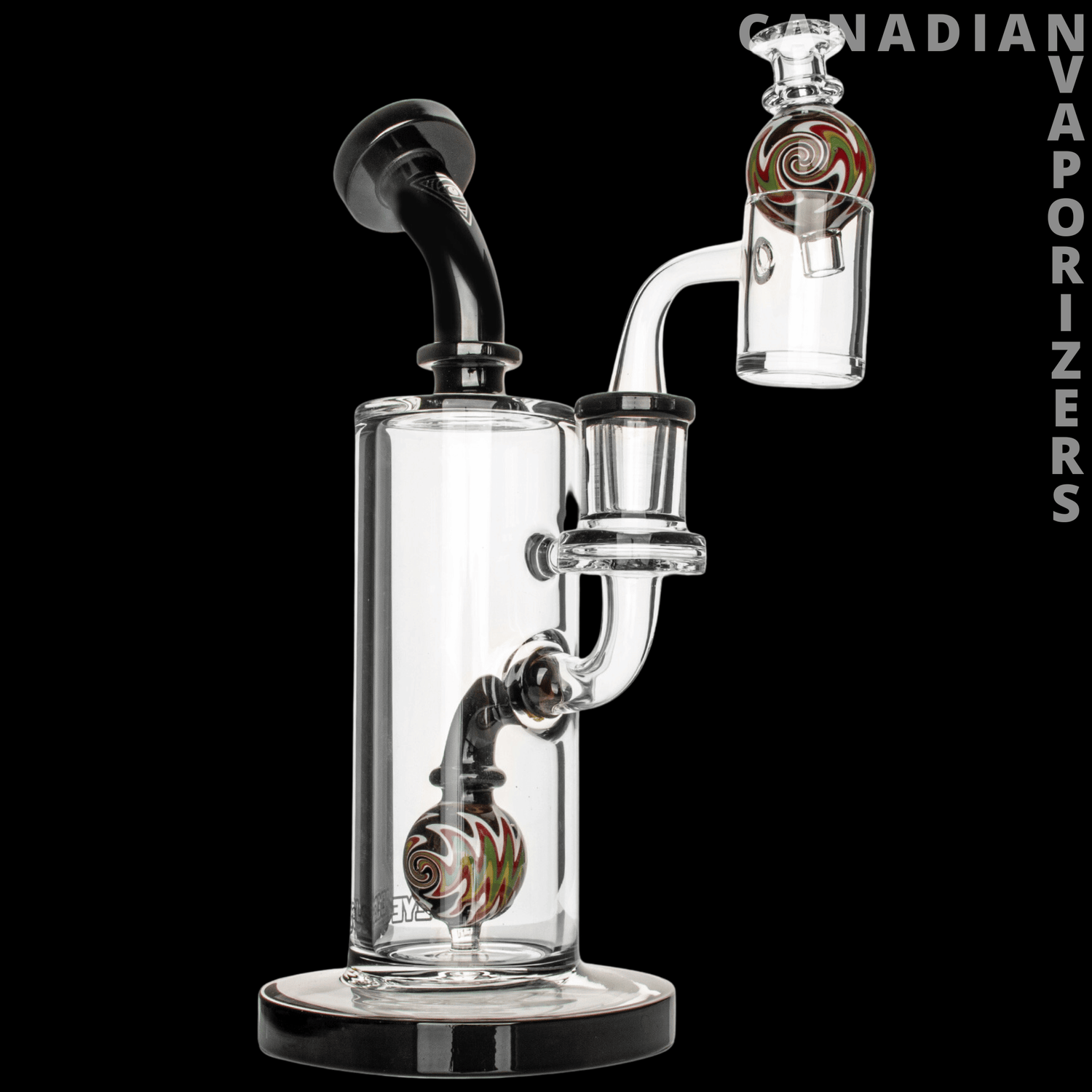 Red Eye Glass 8" Pulse Concentrate Rig Set - Canadian Vaporizers