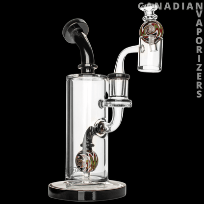 Red Eye Glass 8" Pulse Concentrate Rig Set - Canadian Vaporizers
