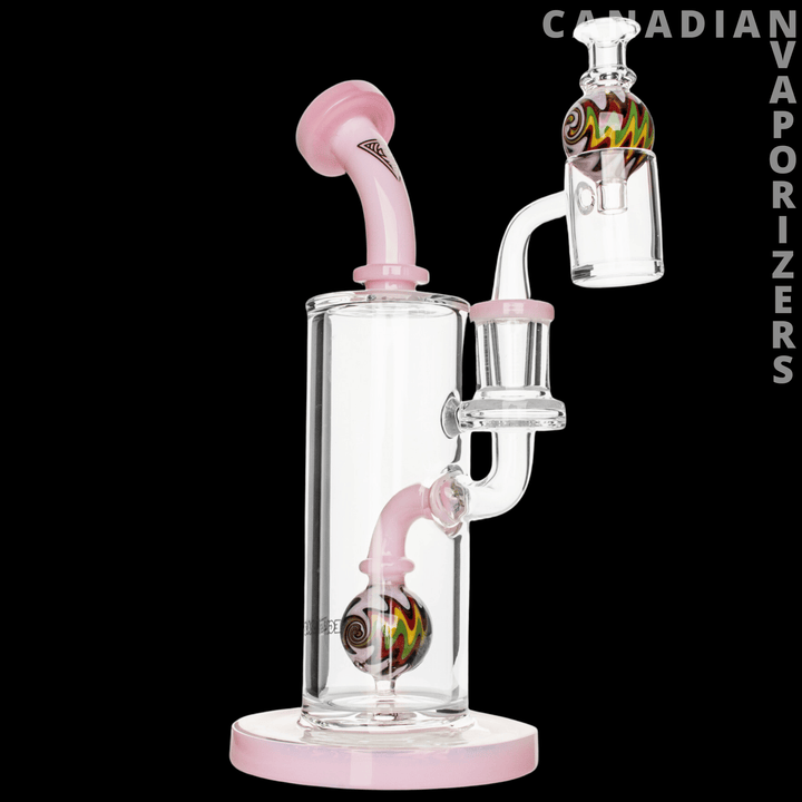 Red Eye Glass 8" Pulse Concentrate Rig Set - Canadian Vaporizers