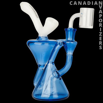 Red Eye Glass 8" Varial Concentrate Recycler - Canadian Vaporizers