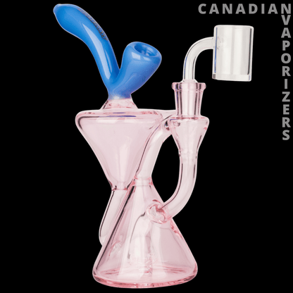 Red Eye Glass 8" Varial Concentrate Recycler - Canadian Vaporizers