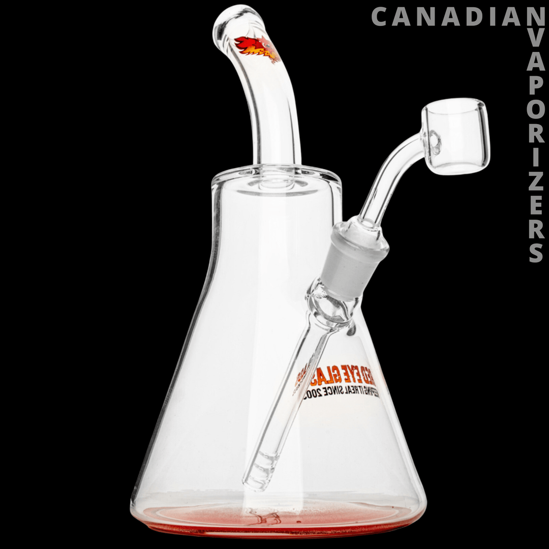 Red Eye Glass 8.5" Classic Since 2003 Concentrate Rig - Canadian Vaporizers