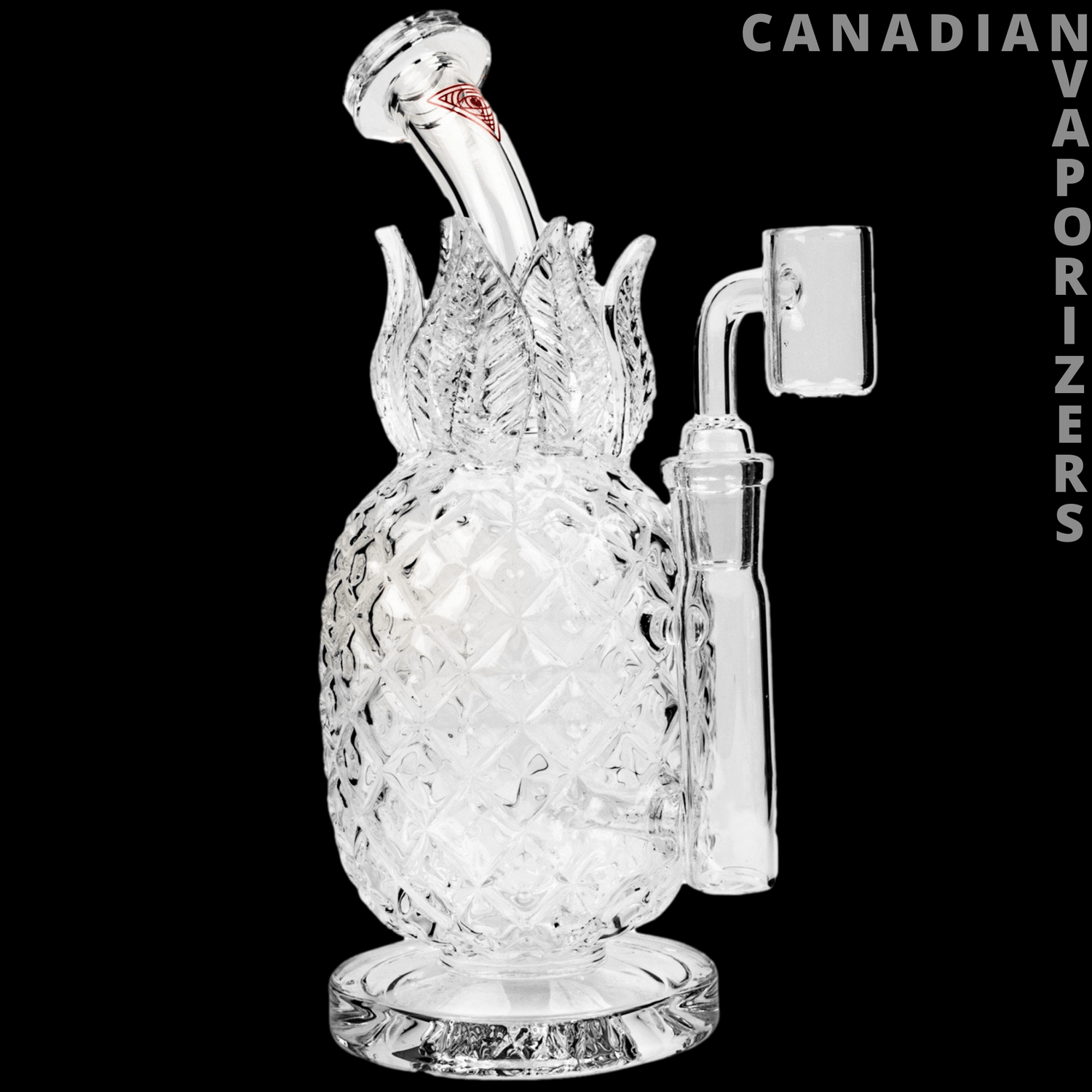 Red Eye Glass | 8.5&quot; Pineapple Concentrate Rig - Canadian Vaporizers