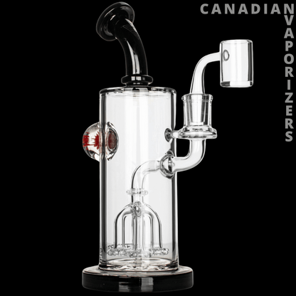 Red Eye Glass 9" Mochi Concentrate Rig - Canadian Vaporizers