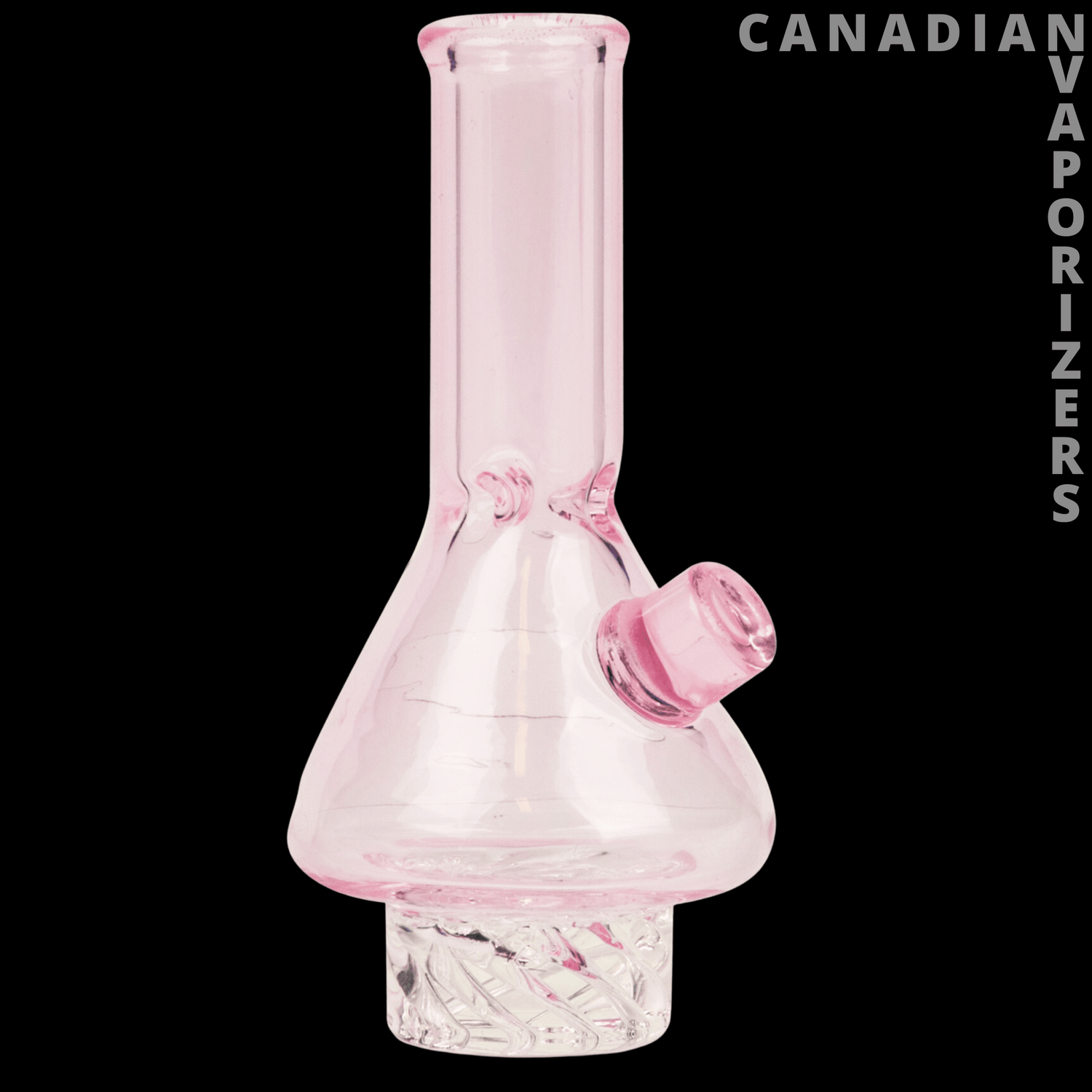 Red Eye Glass Beaker Whirlpool Carb Cap (Fits 25mm Bangers) - Canadian Vaporizers