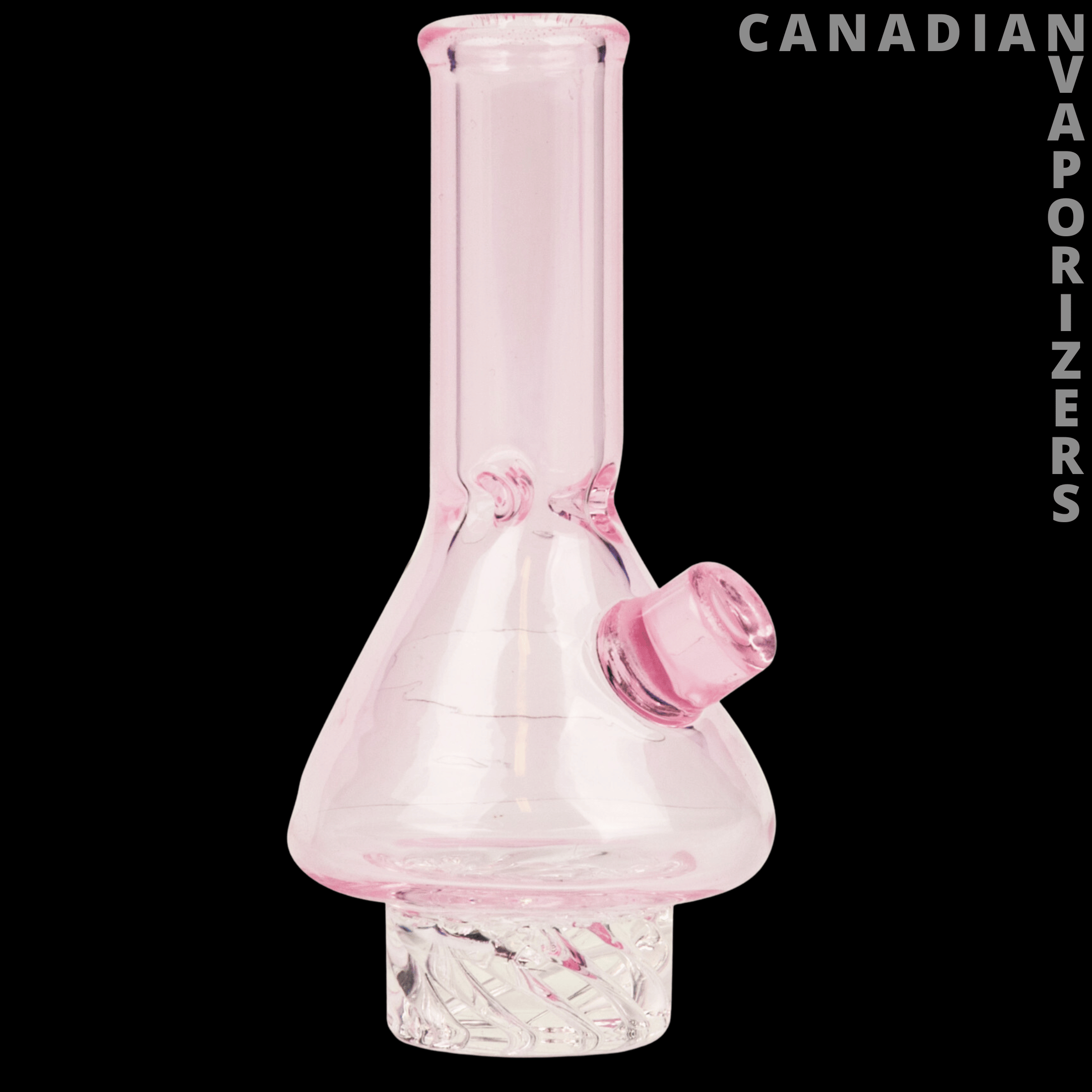 Red Eye Glass Beaker Whirlpool Carb Cap (Fits 25mm Bangers) - Canadian Vaporizers