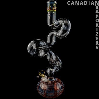 Red Eye Glass | Red 20&quot; 3-Arm Loop-D-Loop Tube - Canadian Vaporizers