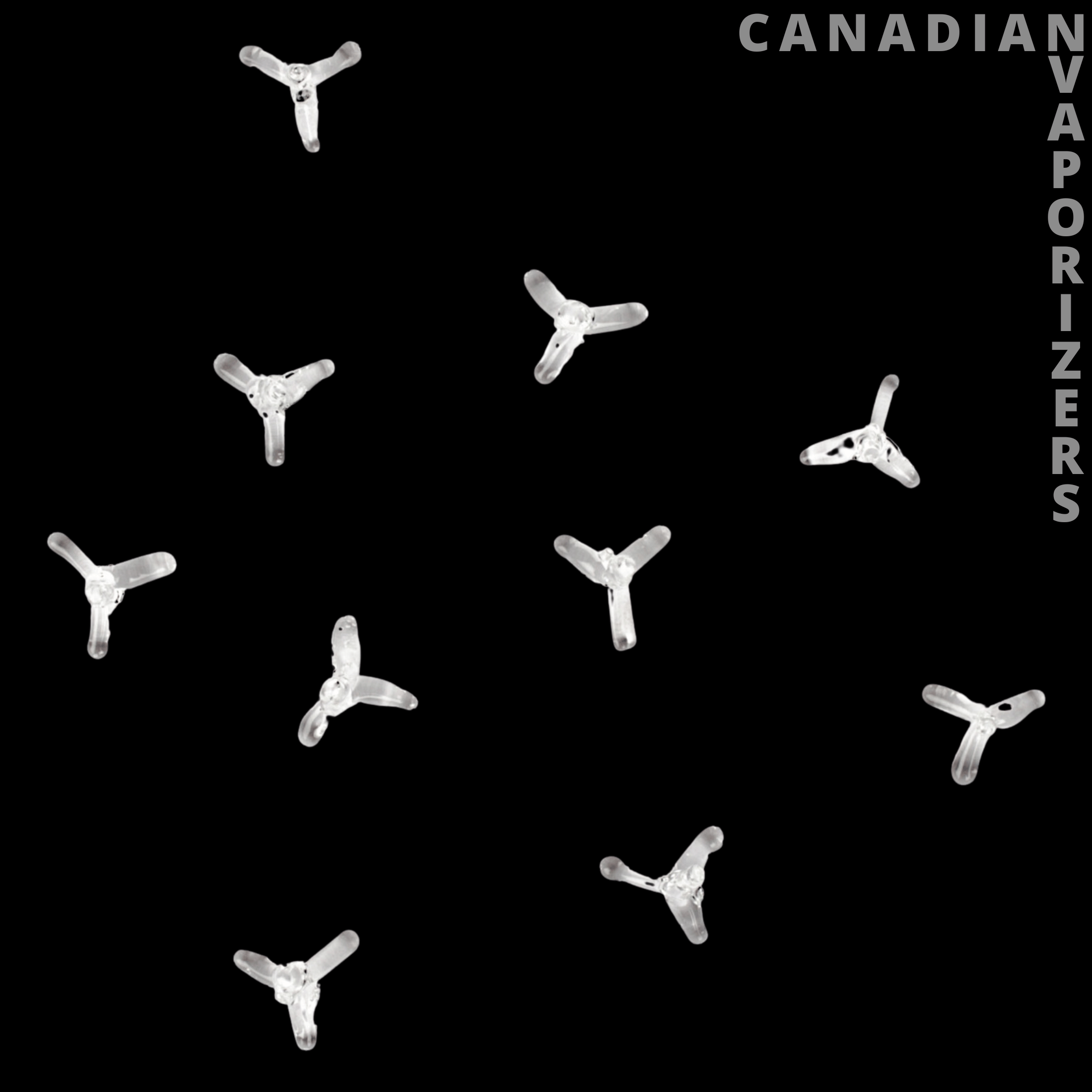 Red Eye Glass Small Clear Jax Glass Screens - Canadian Vaporizers