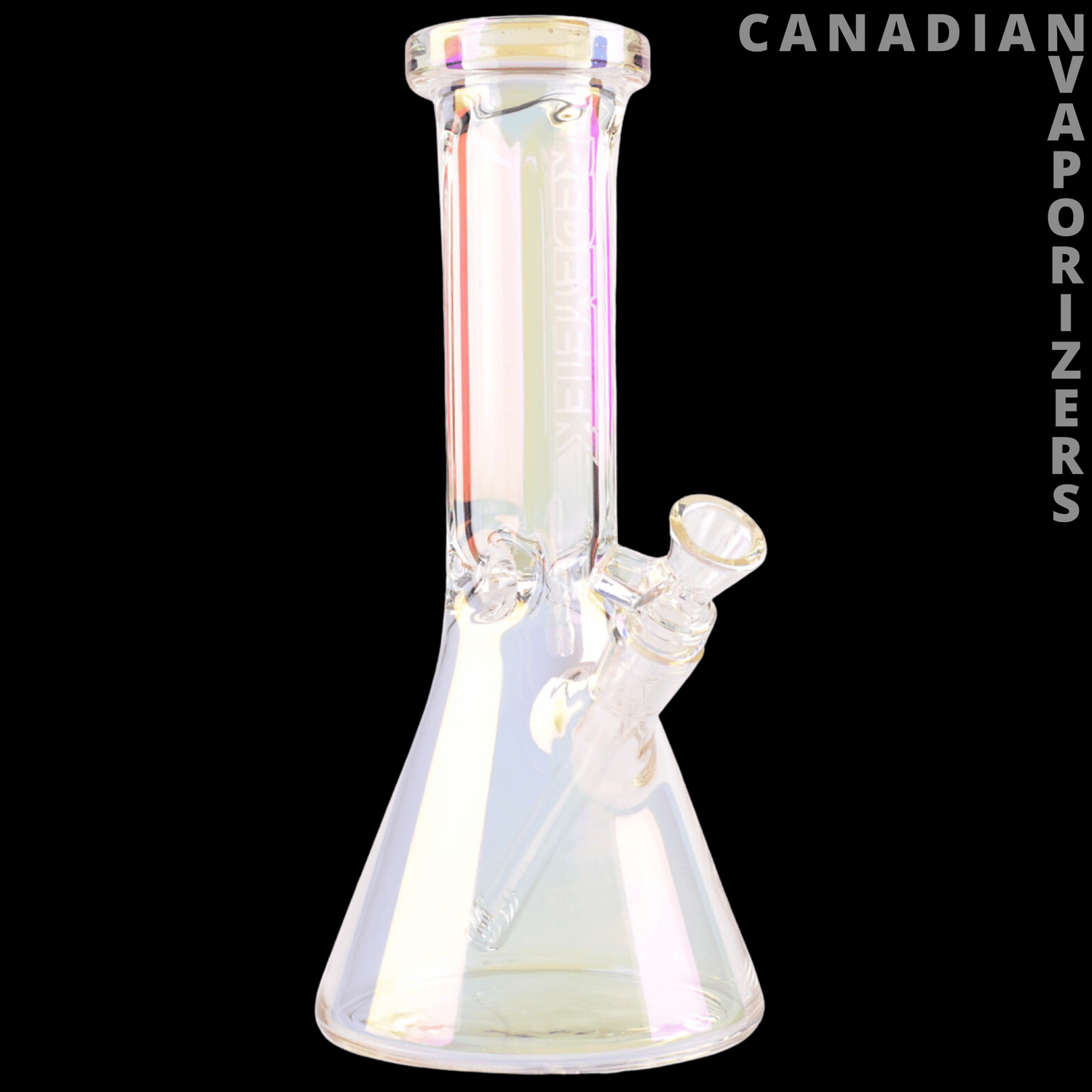 Red Eye Tek 12&quot; Metallic Terminator Finish Hex Top Beaker - Canadian Vaporizers