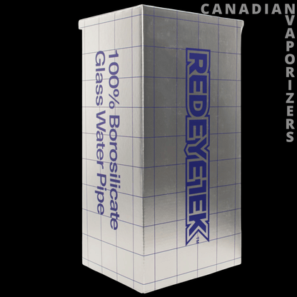 Red Eye Tek 12&quot; Metallic Terminator Finish Orion Beaker Base Water Pipe - Canadian Vaporizers