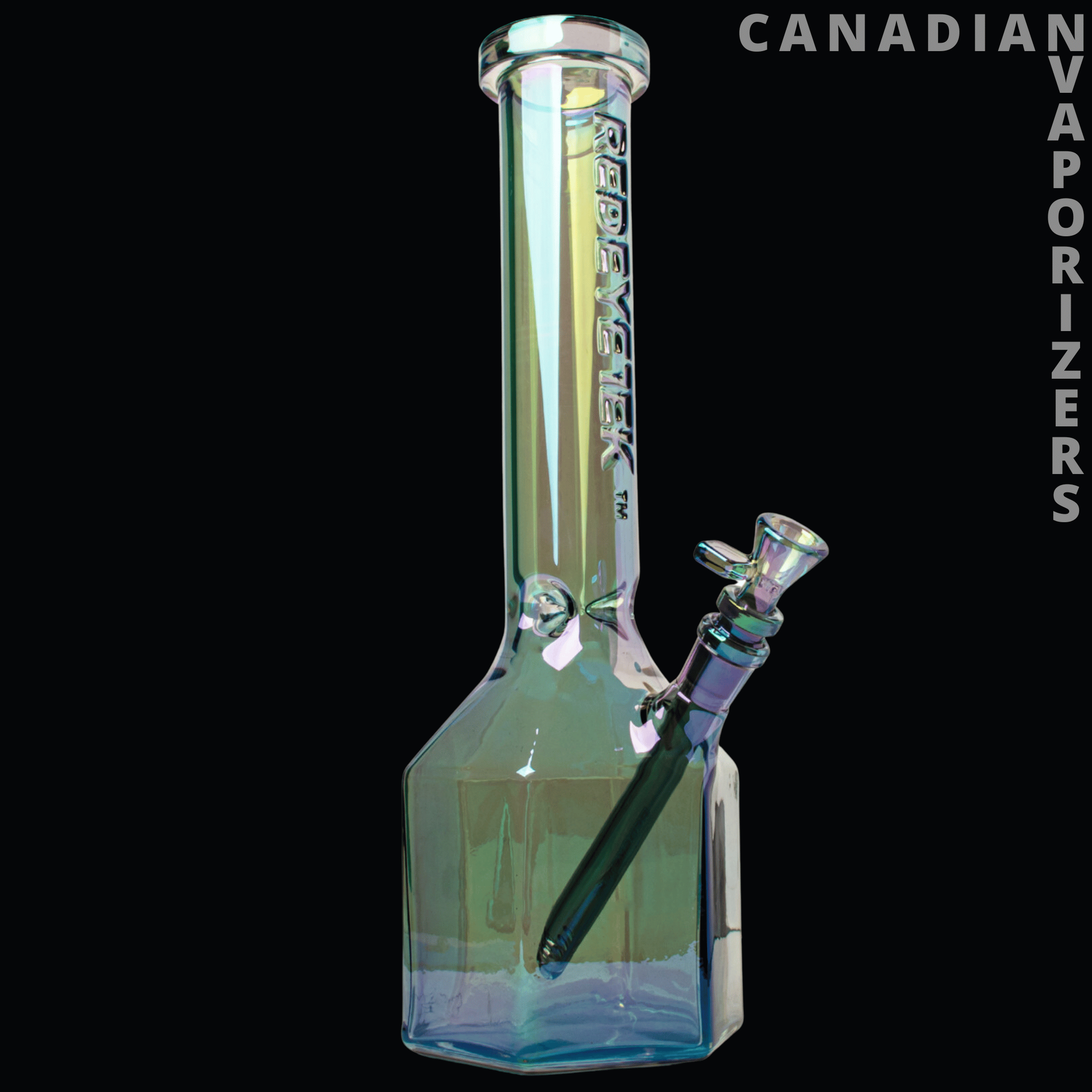 Red Eye Tek 14&quot; Metallic Terminator Finish Prismatic Tube - Canadian Vaporizers