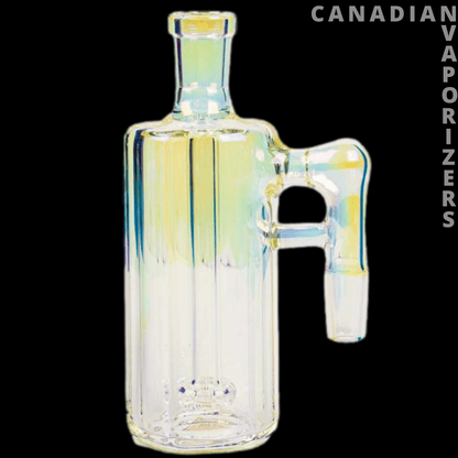 Red Eye Tek 14mm Metallic Terminator Finish Hex Tube Ash Catcher (90 Degree) - Canadian Vaporizers