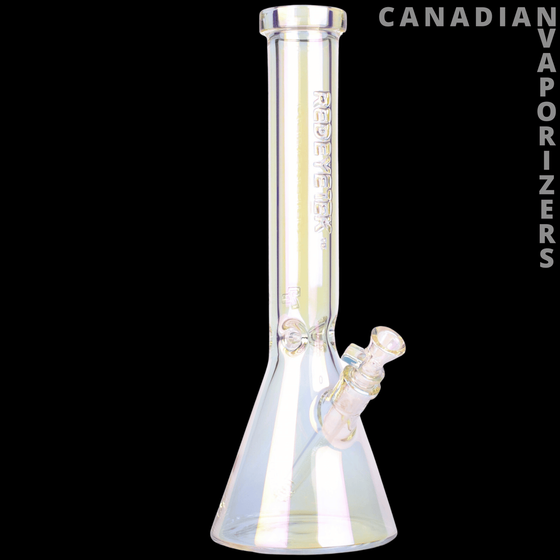 Red Eye Tek | 15&quot; 7mm Thick Metallic Terminator Finish Beaker Tube - Canadian Vaporizers