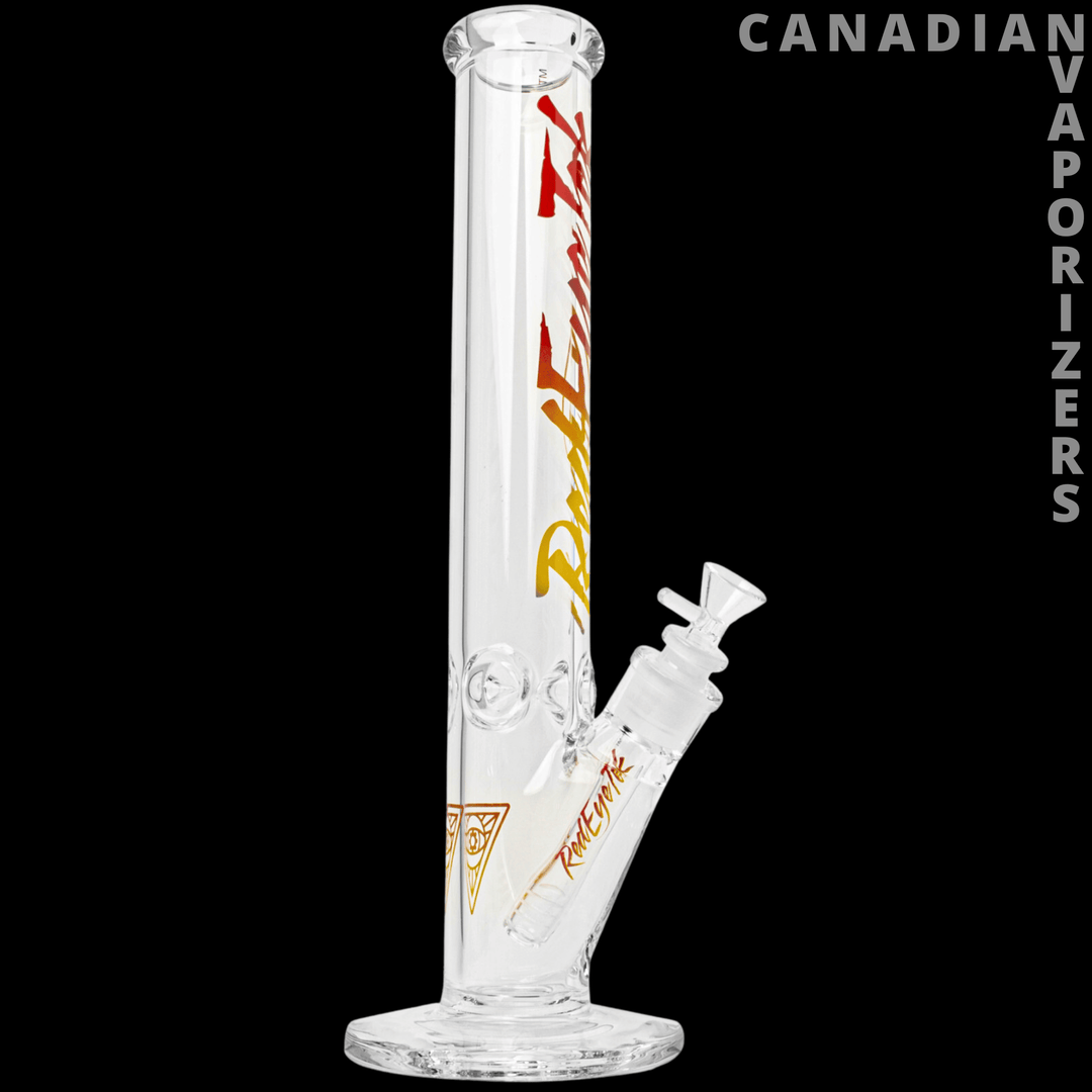 Red Eye Tek 15" 7mm Thick Synth Series Straight Tube - Canadian Vaporizers