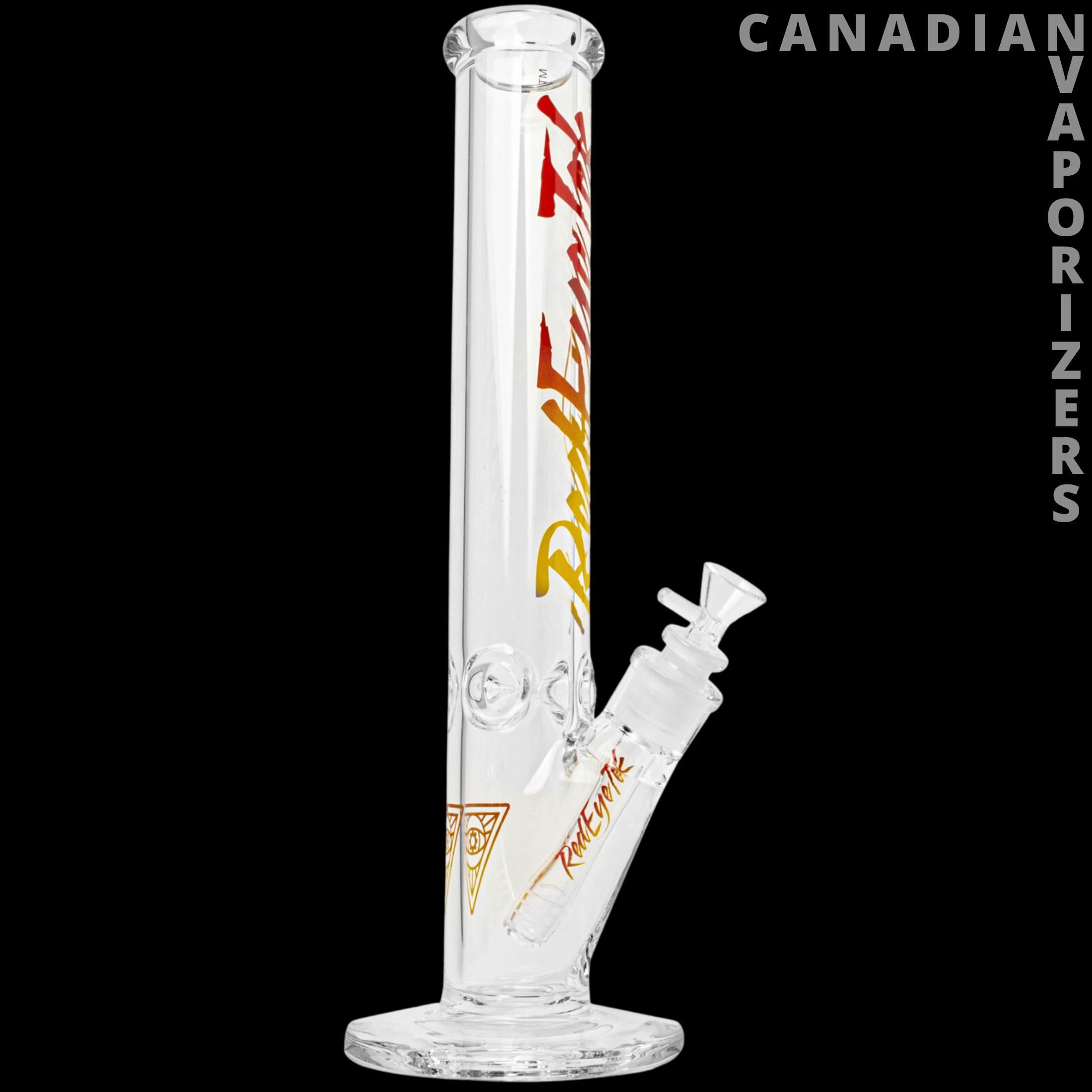 Red Eye Tek 15" 7mm Thick Synth Series Straight Tube - Canadian Vaporizers