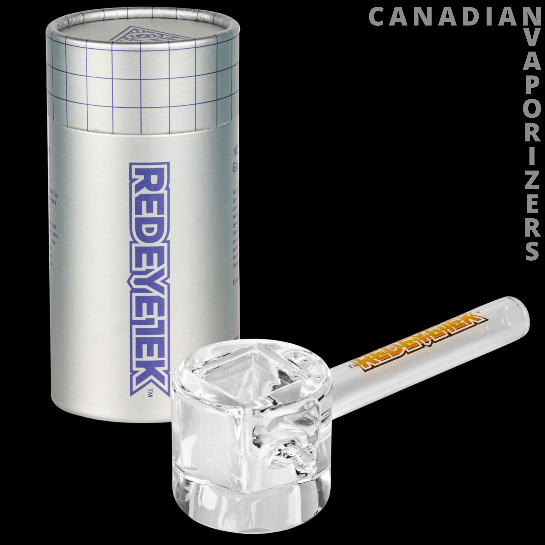 Red Eye Tek 4.5&quot; Infinity Bowl Circle Hand Pipe - Canadian Vaporizers