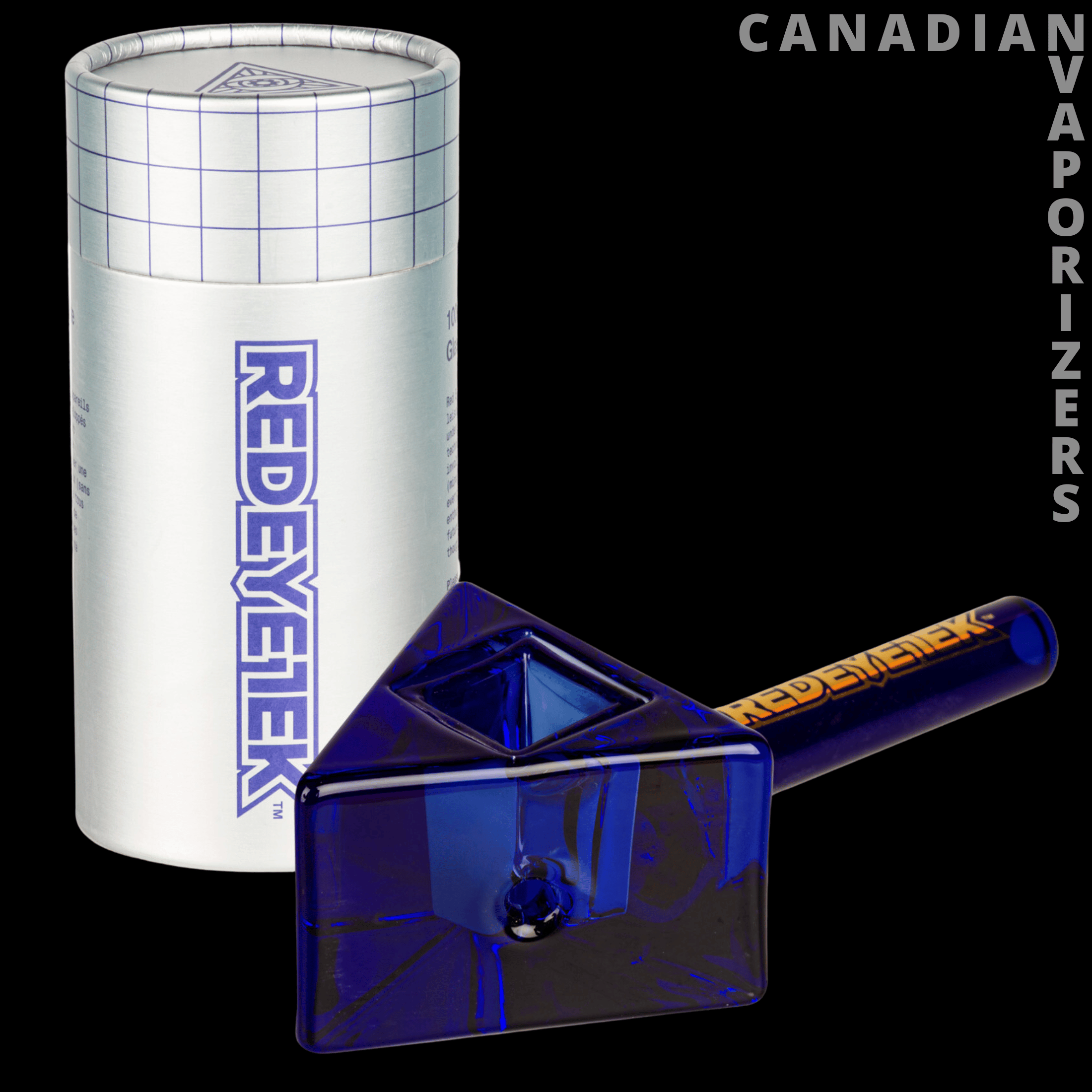 Red Eye Tek 4.5&quot; Infinity Bowl Triangle Hand Pipe - Canadian Vaporizers