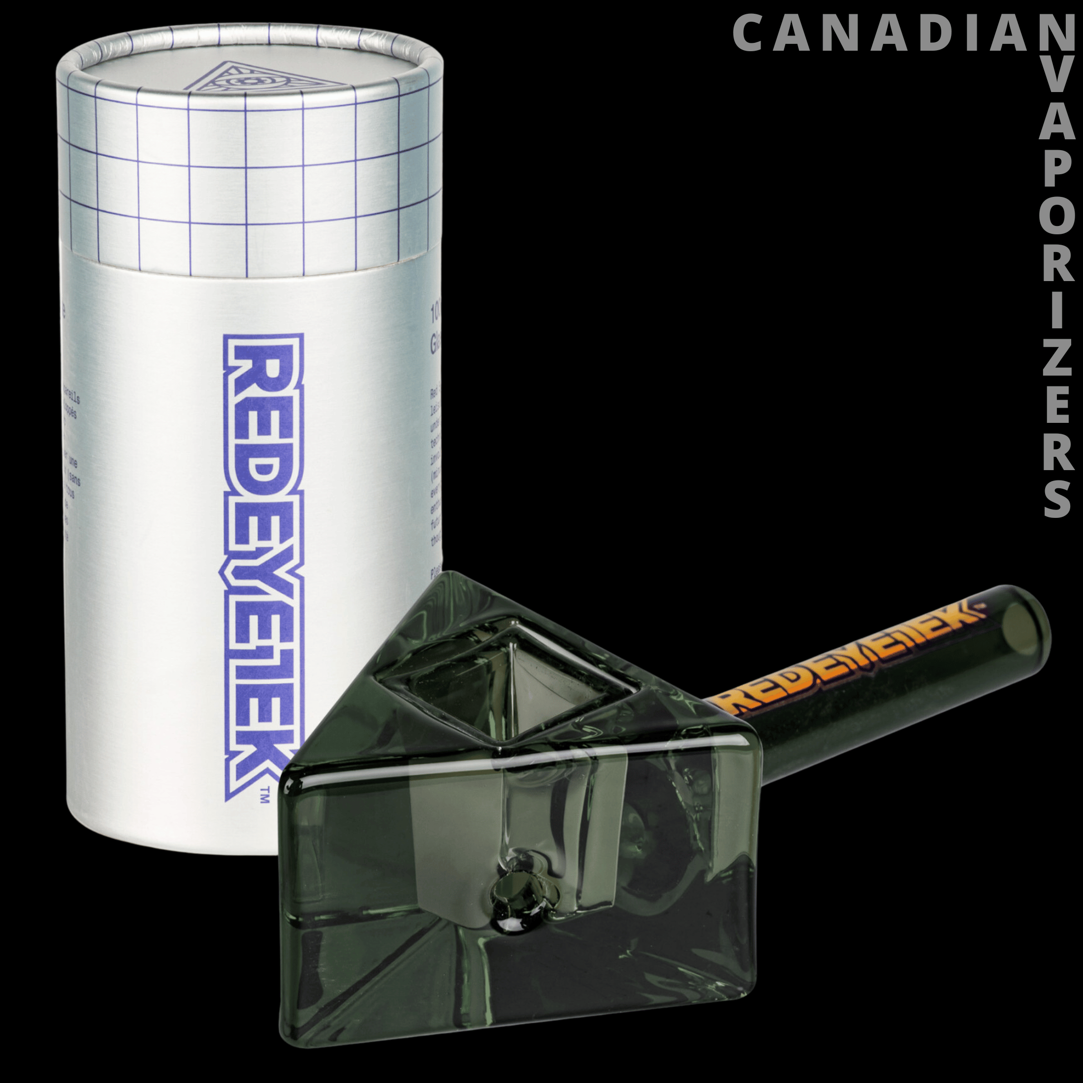 Red Eye Tek 4.5&quot; Infinity Bowl Triangle Hand Pipe - Canadian Vaporizers