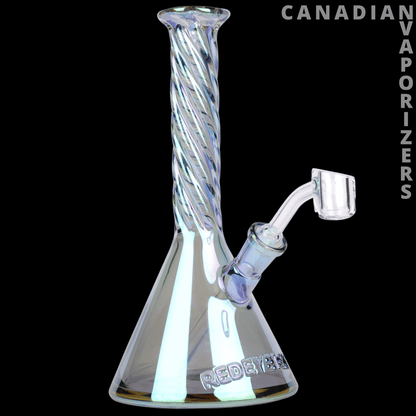 Red Eye Tek | 7.5" Metallic Terminator Finish Vulcan Concentrate Tube - Canadian Vaporizers
