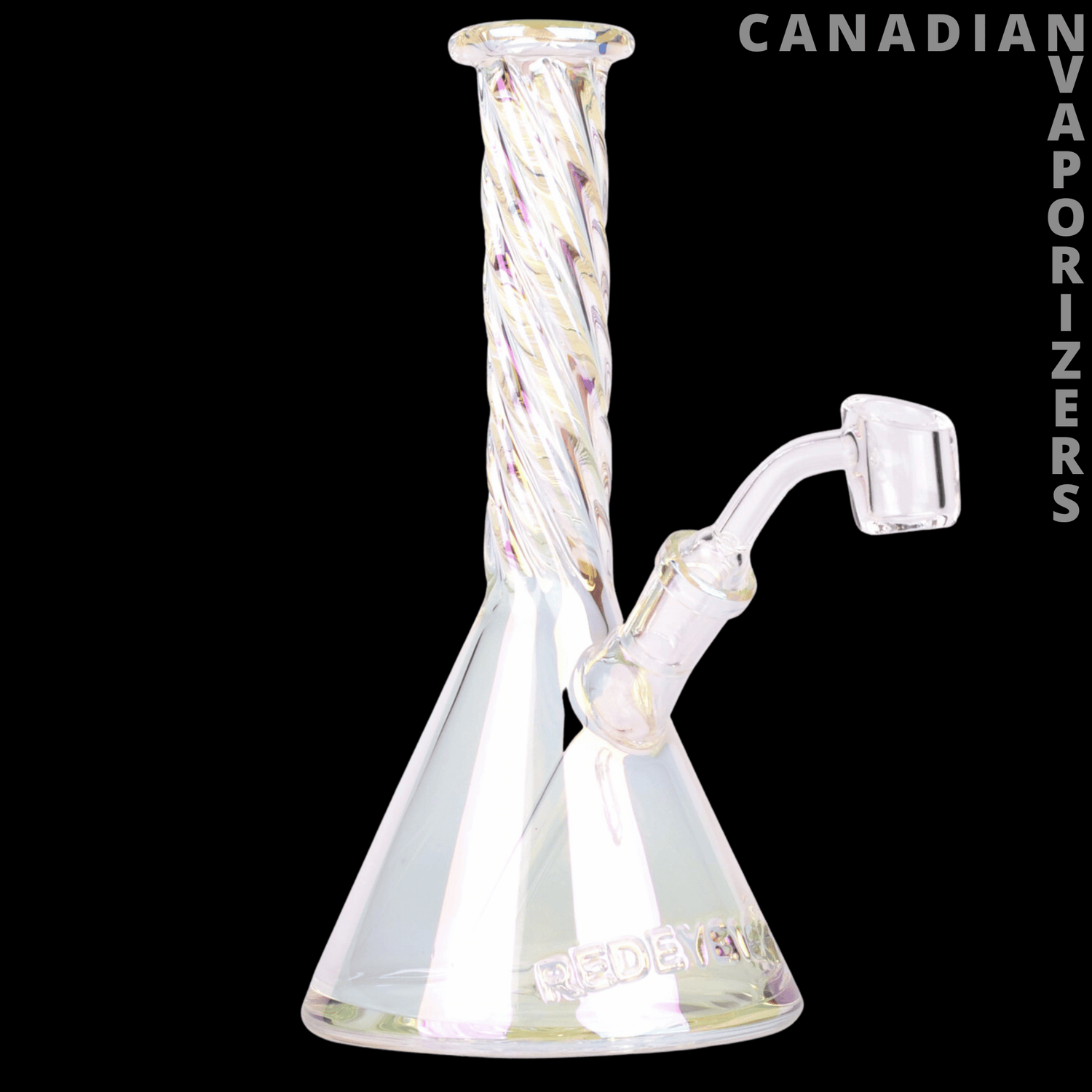 Red Eye Tek | 7.5" Metallic Terminator Finish Vulcan Concentrate Tube - Canadian Vaporizers