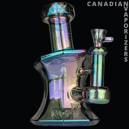 Red Eye Tek 8&quot; Metallic Terminator Finish Andromeda Bubbler - Canadian Vaporizers