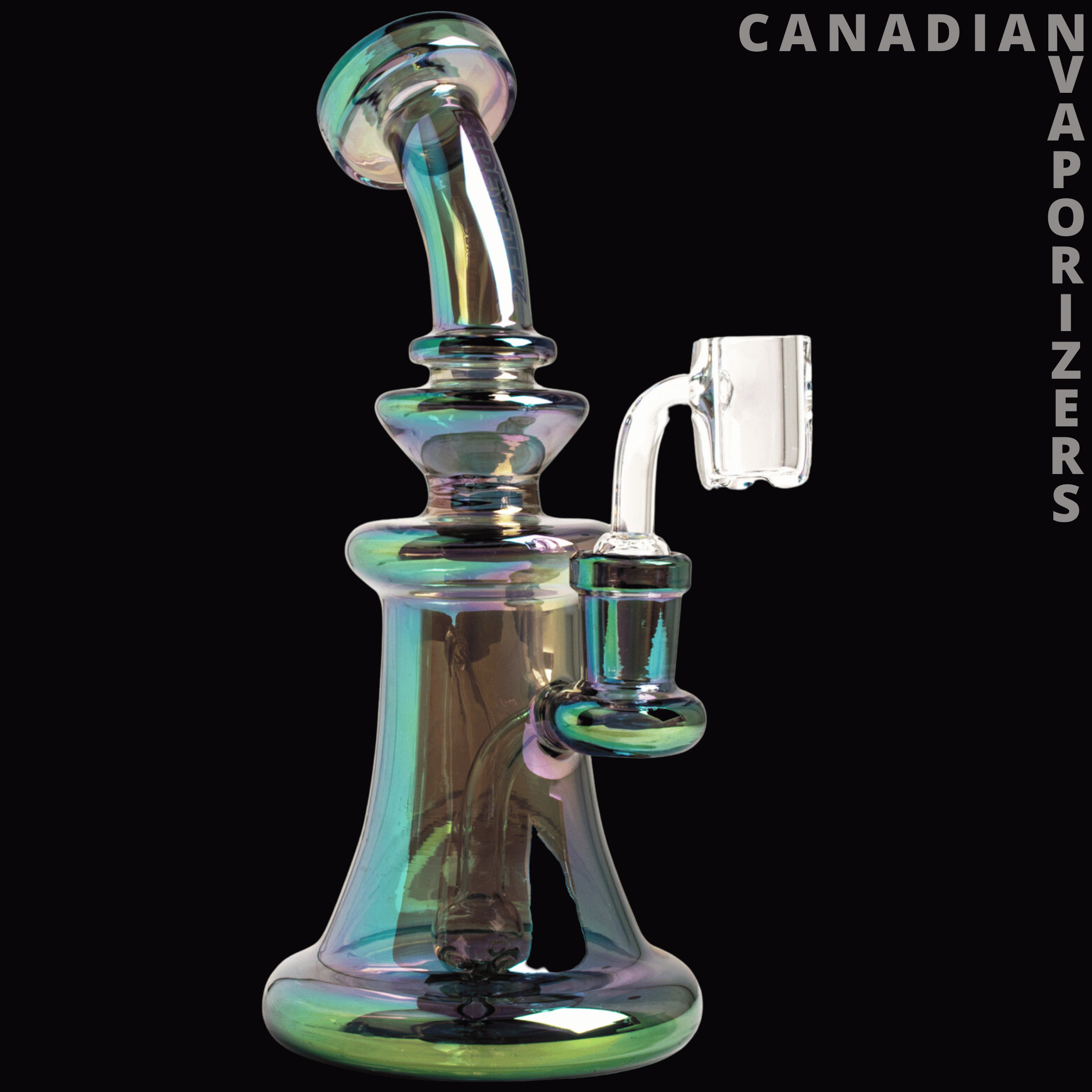 Red Eye Tek | 8&quot; Metallic Terminator Finish Spectrum Concentrate Rig - Canadian Vaporizers