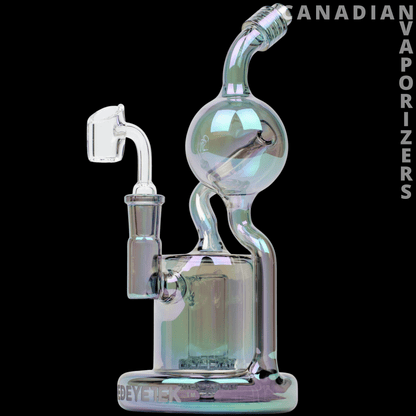 Red Eye Tek | 8.5" Metallic Terminator Finish Aorta Concentrate Recycler - Canadian Vaporizers
