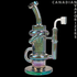 Red Eye Tek | 9.5” Metallic Klein Recycler Dab Rig - Canadian Vaporizers