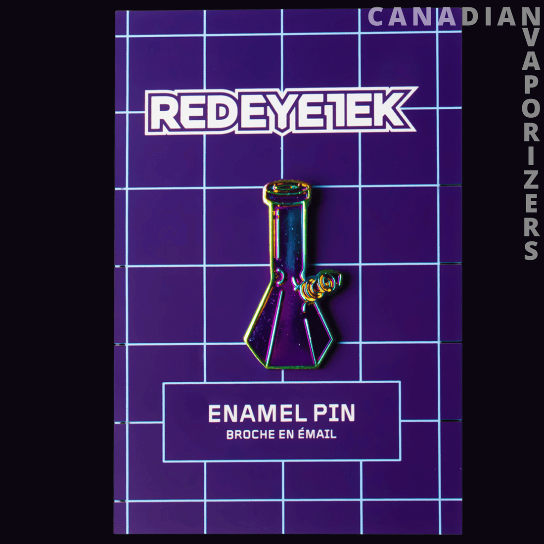Red Eye Tek Bong Pin - Canadian Vaporizers