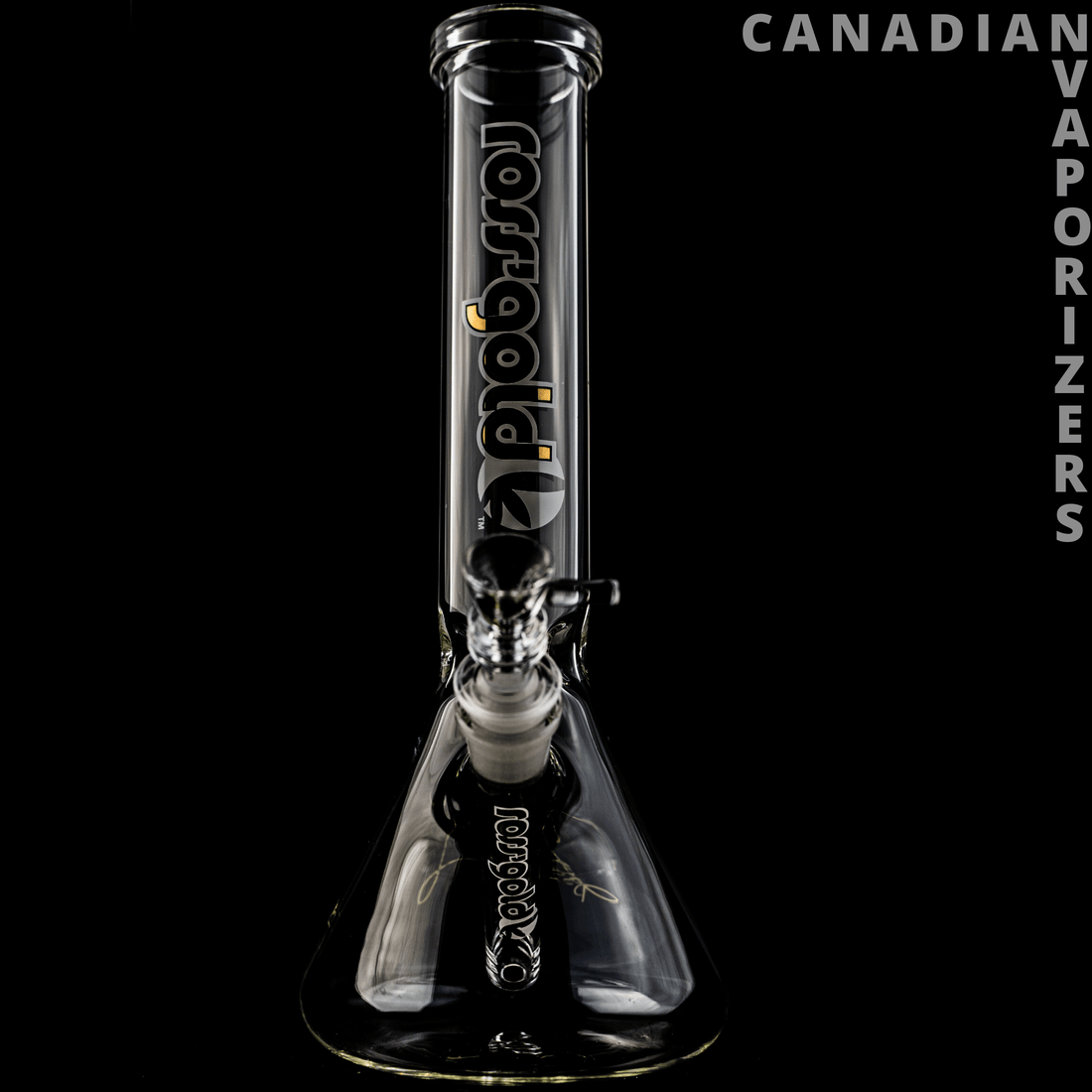 Ross Gold Straight Tube Beaker - Canadian Vaporizers
