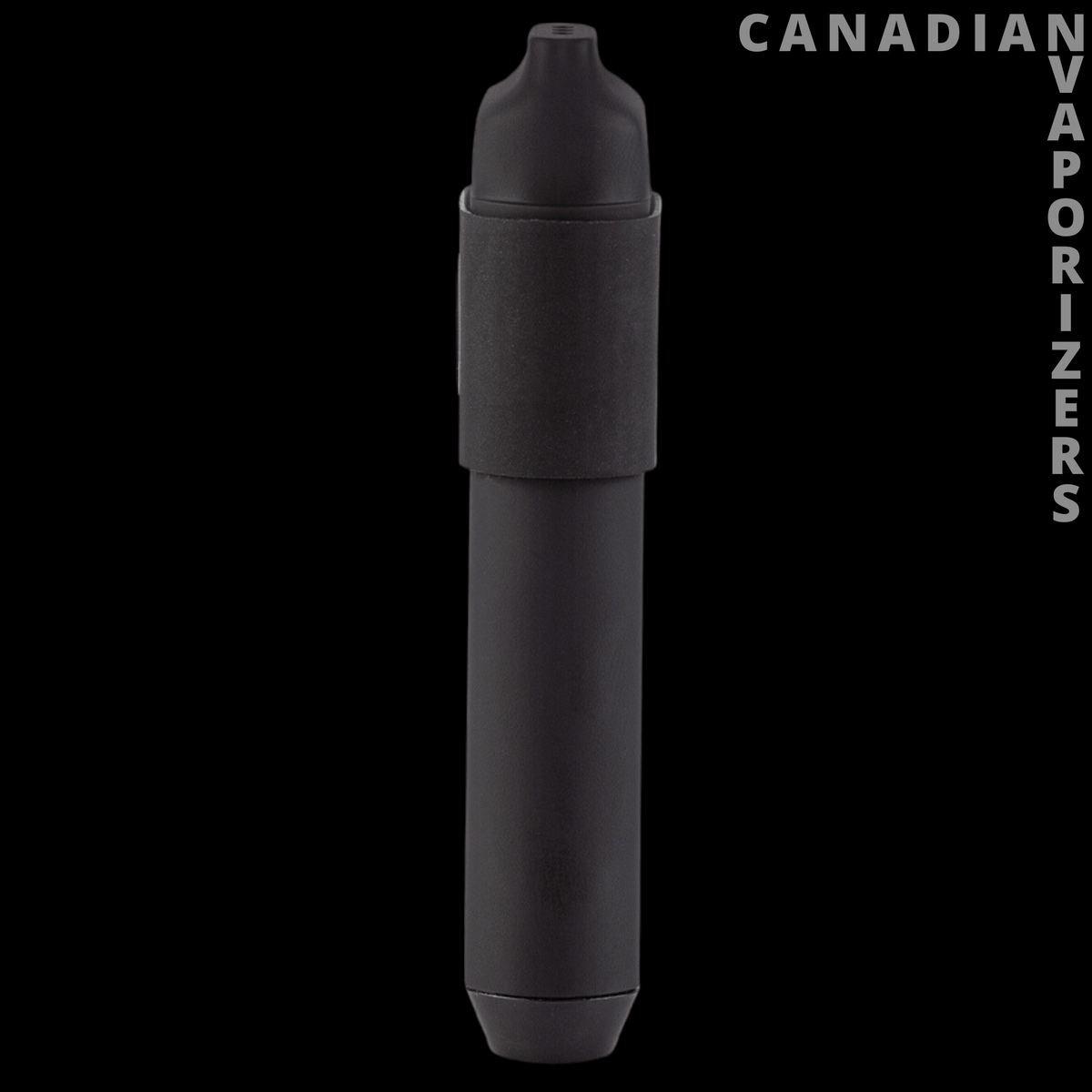 Ryot Verb Dry Herb Vaporizer - Matte black Ryot Verb dry herb vaporizer with a textured grip and tapered mouthpiece.