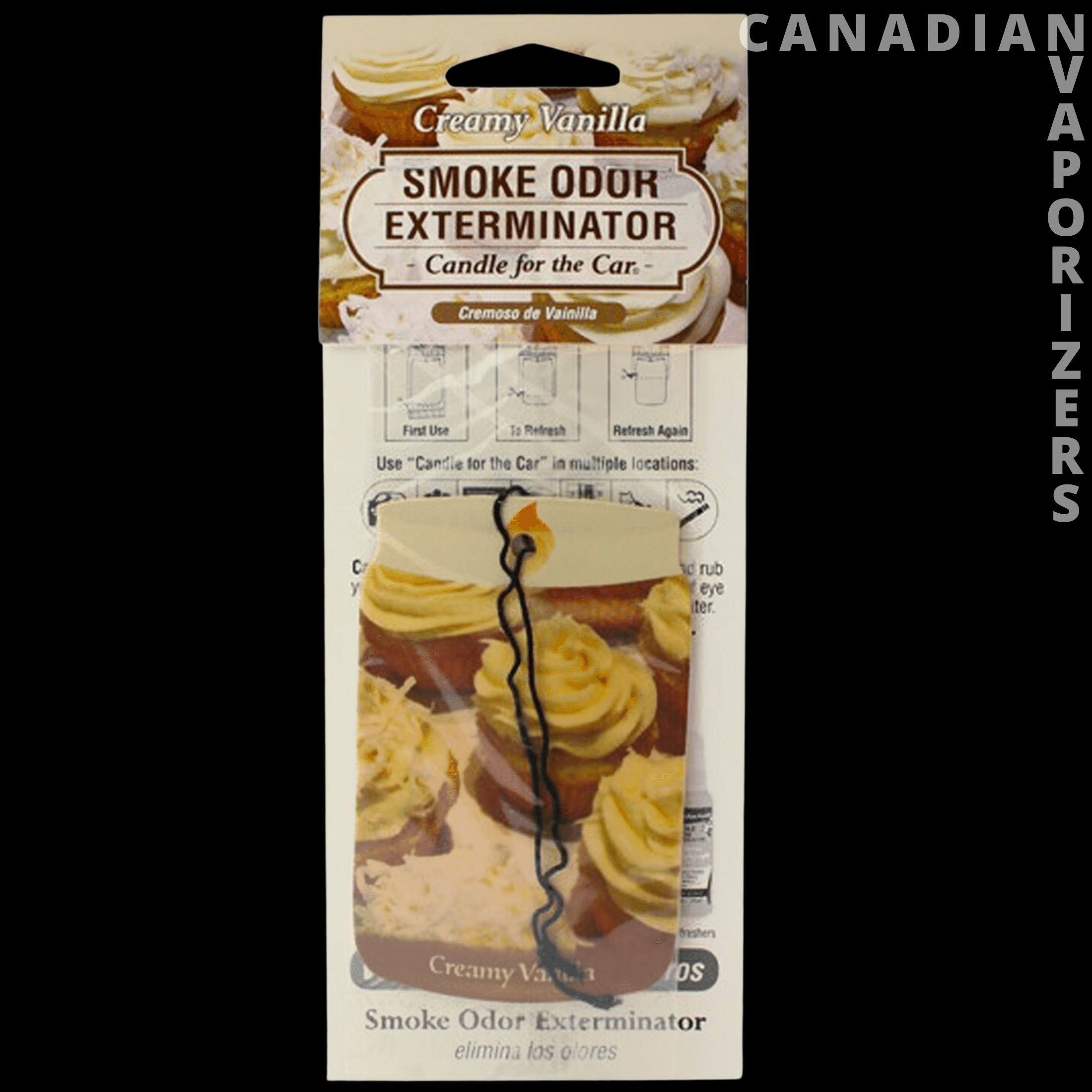 Smoke Odor Exterminator Car Hangers - Canadian Vaporizers