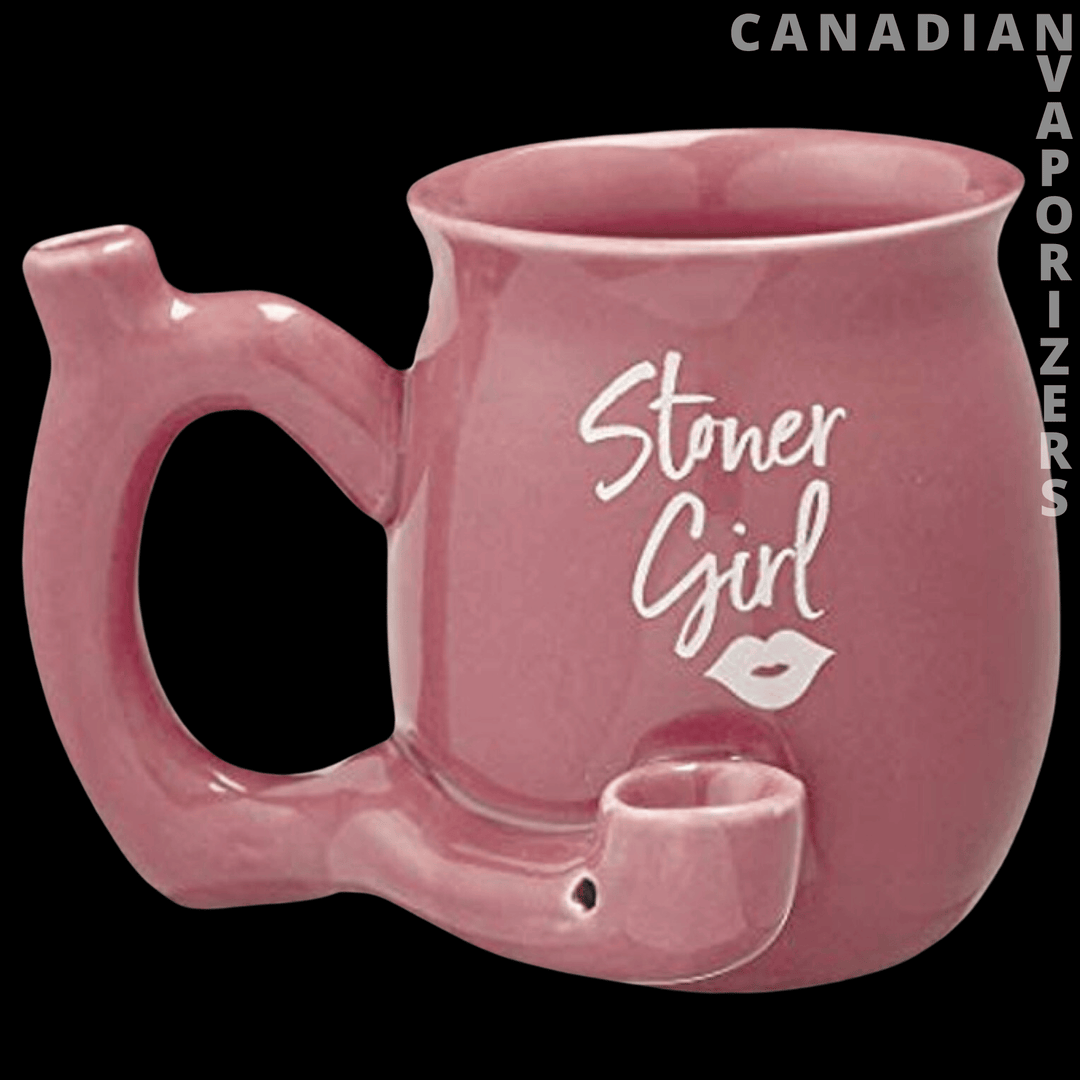Stoner Girl Mug Pipe - Canadian Vaporizers