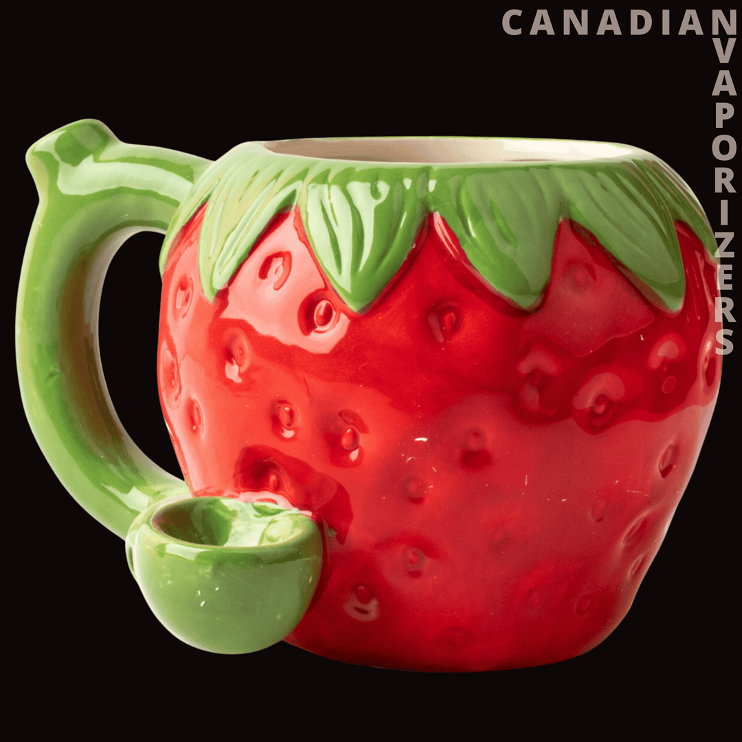 Strawberry Mug Pipe - Canadian Vaporizers