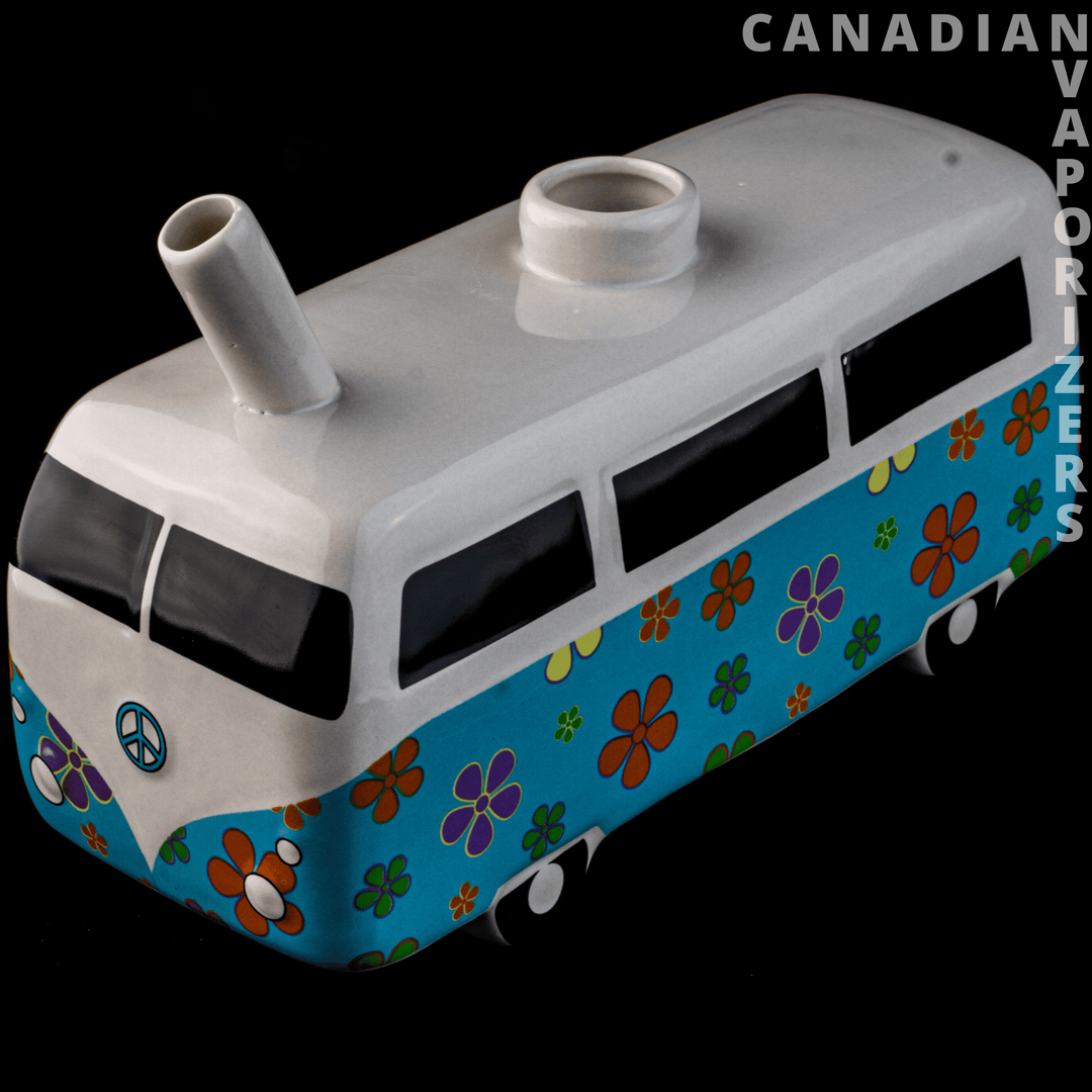 Vintage Bus Ceramic Pipe - Canadian Vaporizers
