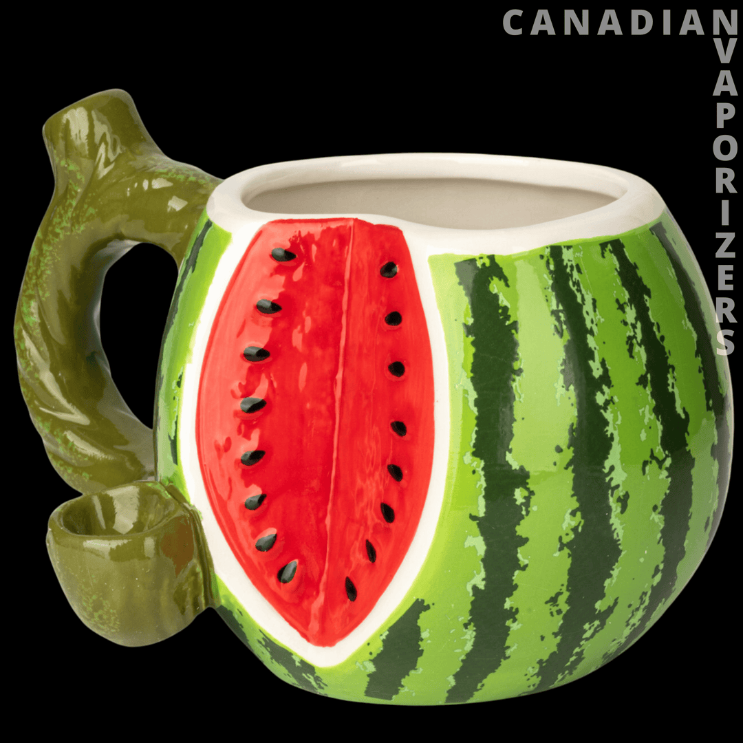 Watermelon Mug Pipe - Canadian Vaporizers